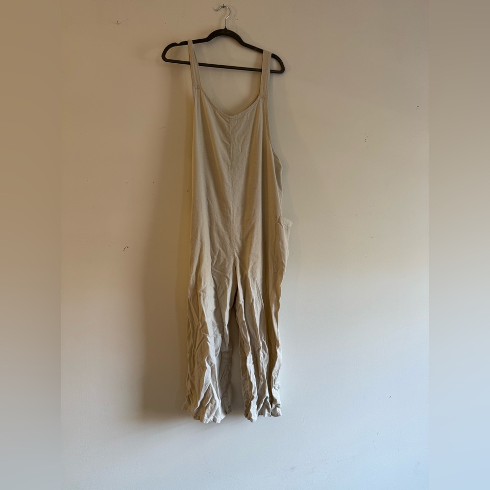 Cream jumpsuit, never worn.